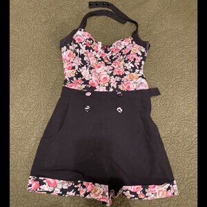 Miss Candyfloss Floral Summer Romper